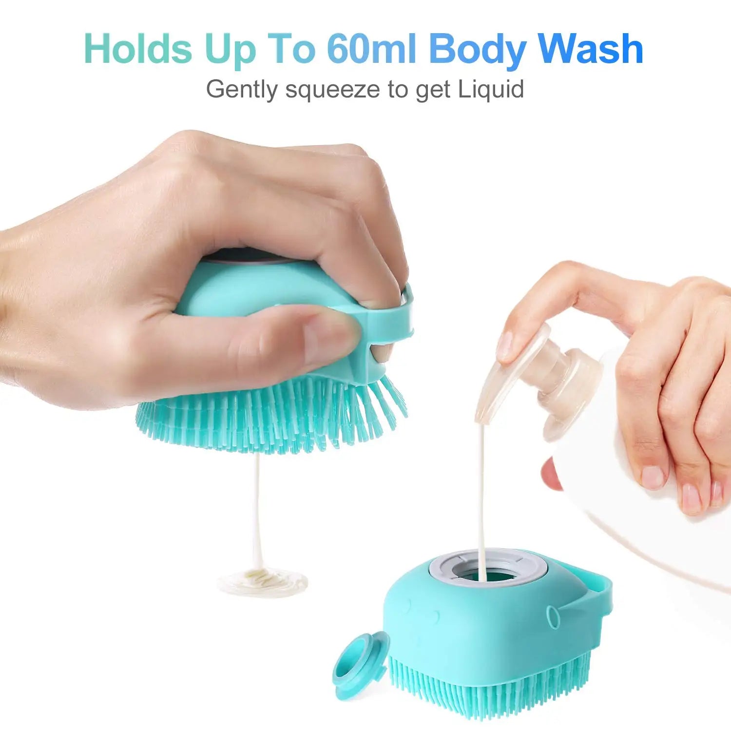 Soft Silicone Pet Bath Brush