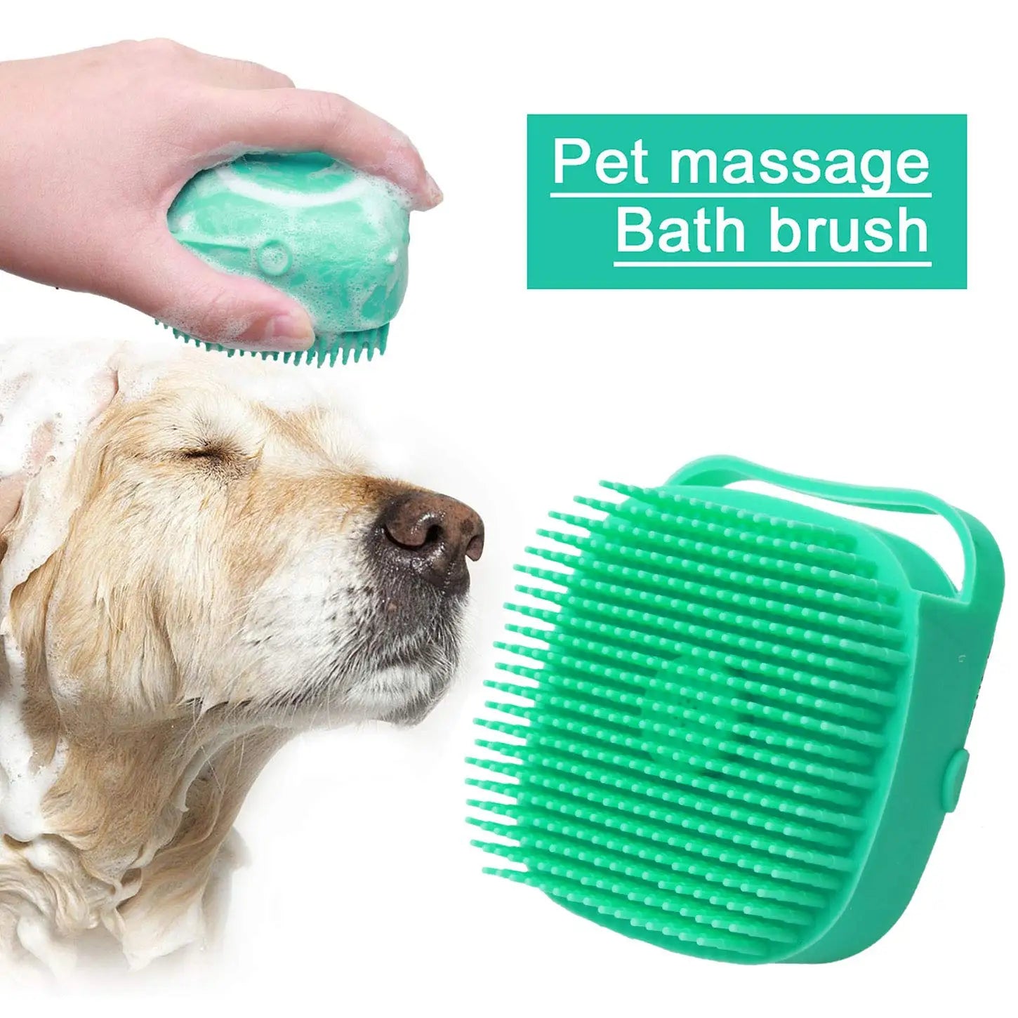 Soft Silicone Pet Bath Brush